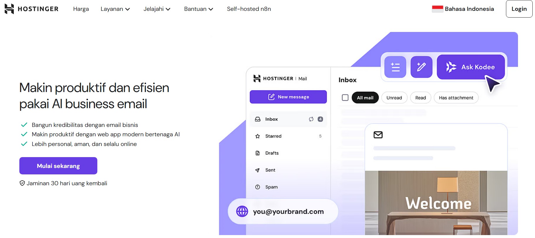 Hostinger Email - Samari