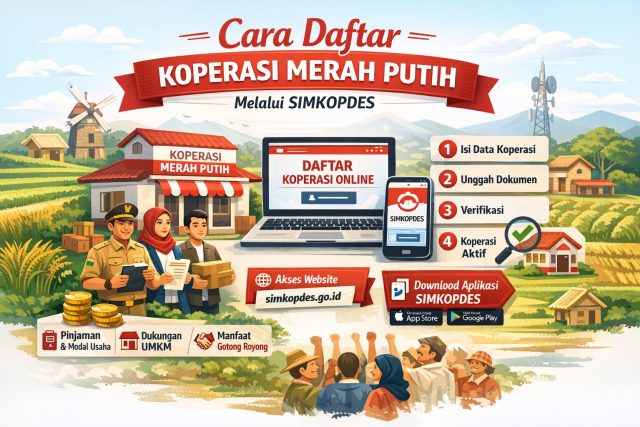 Cara Daftar Koperasi Merah Putih (Panduan Lengkap Terbaru 2026)